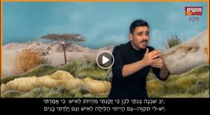 Israel deaf video project